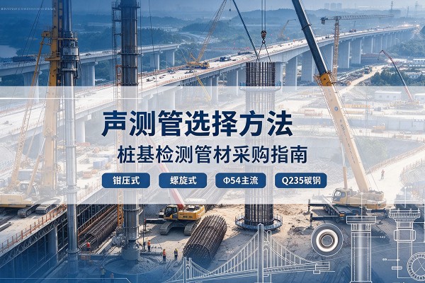 宁陵声测管选型标准