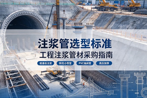 宁陵注浆管选型标准