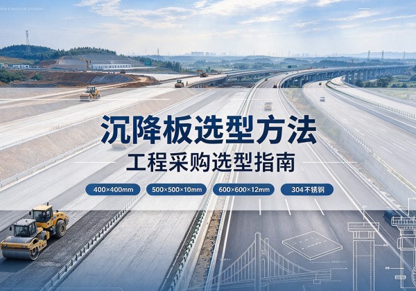 宁陵沉降板选择方法